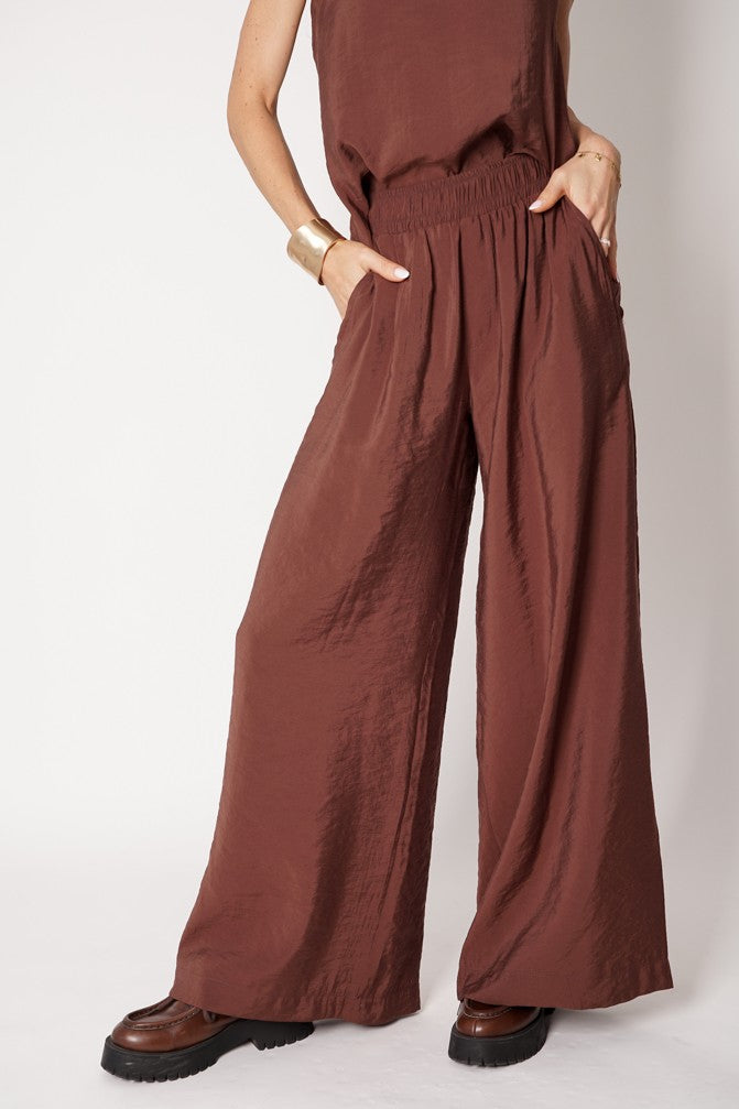 Wide Tencel Trousers