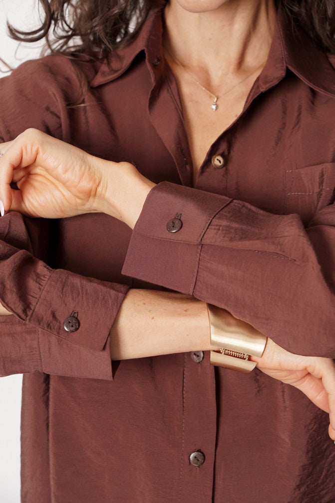Oversized Tencel Shirt