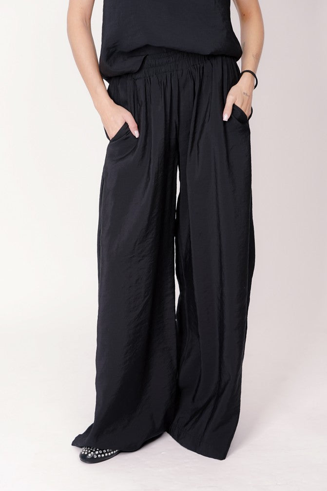 Wide Tencel Trousers