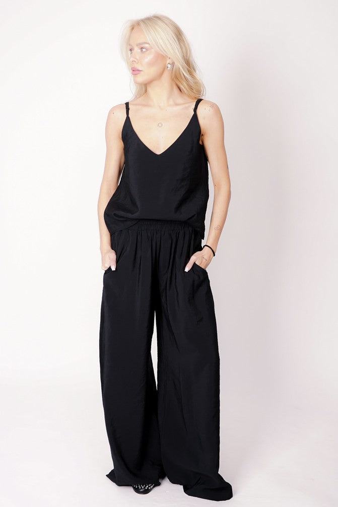 Wide Tencel Trousers