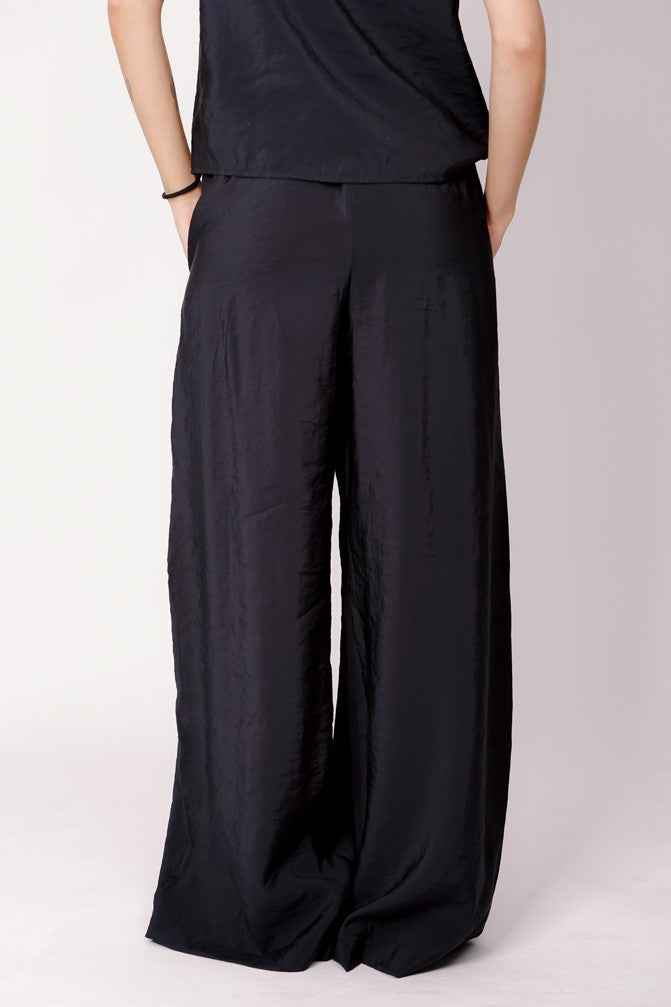 Wide Tencel Trousers