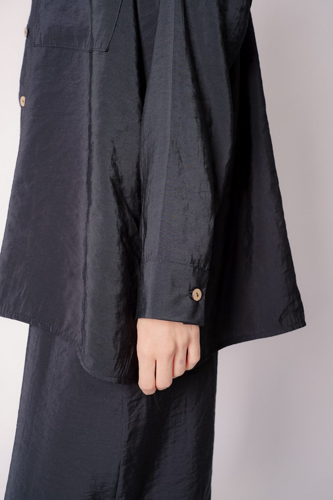 Oversized Tencel Shirt