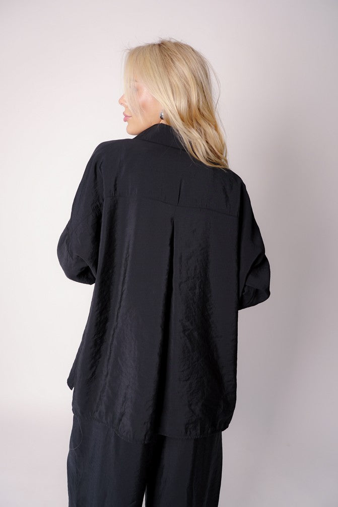 Oversized Tencel Shirt