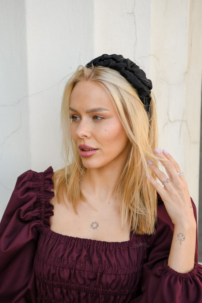 Evita Ruffled Headband