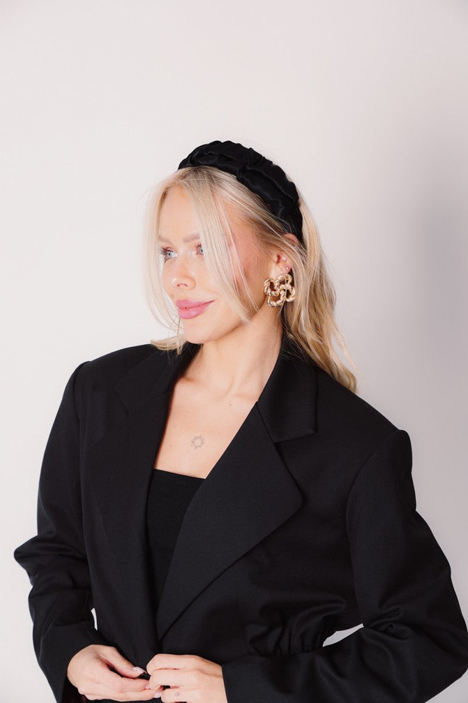 Evita Ruffled Headband