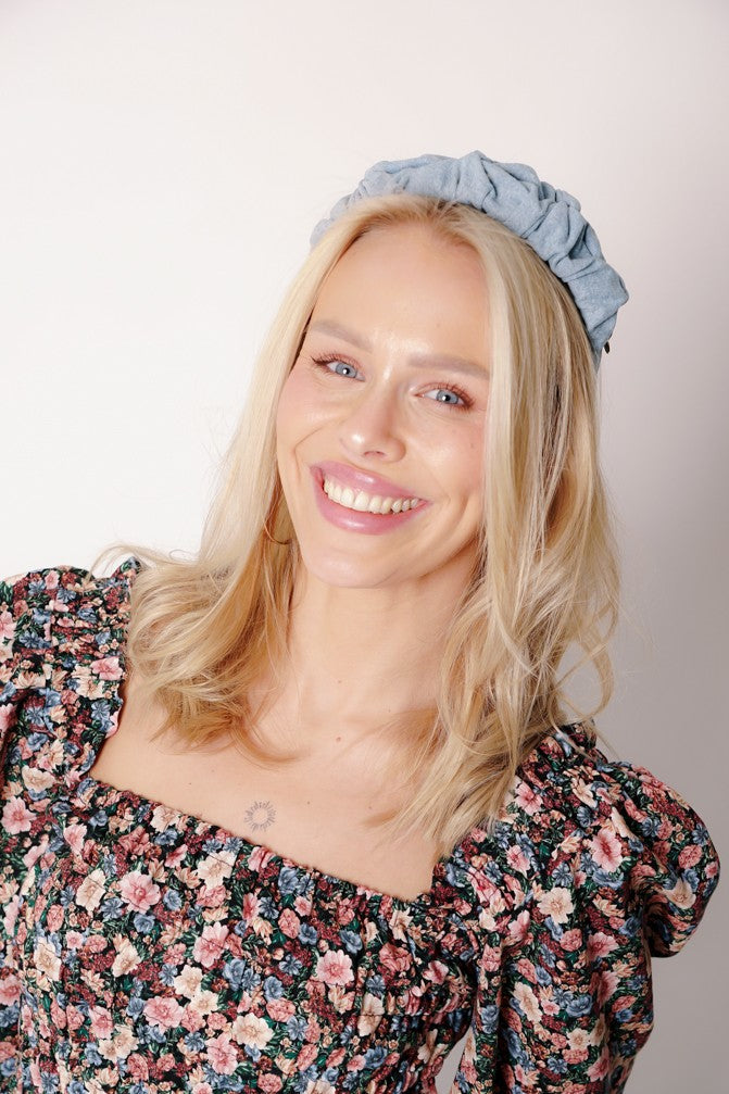 Evita Ruffled Headband