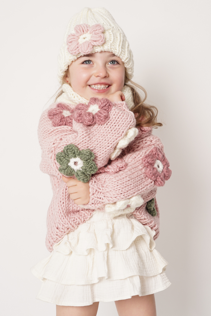 HAND MADE Flower Petit Hat