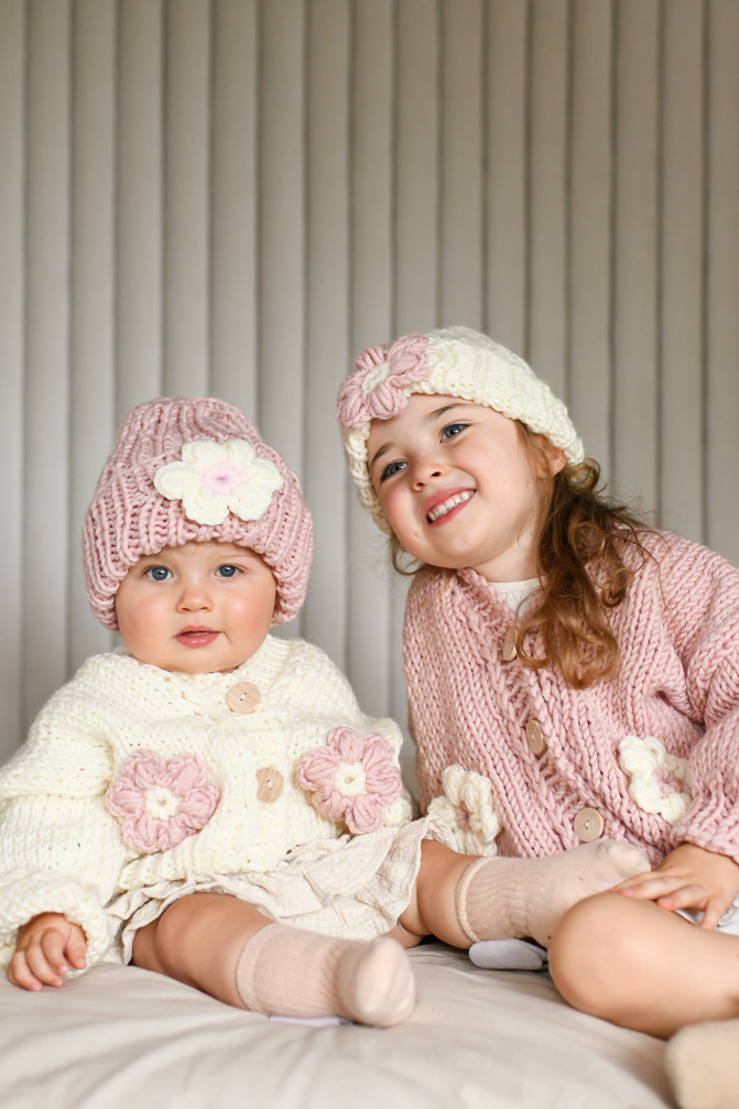 HAND MADE Flower Petit Hat