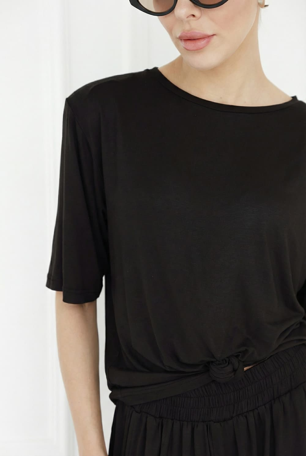 T-shirt Rosa z dzianiny bambusowej