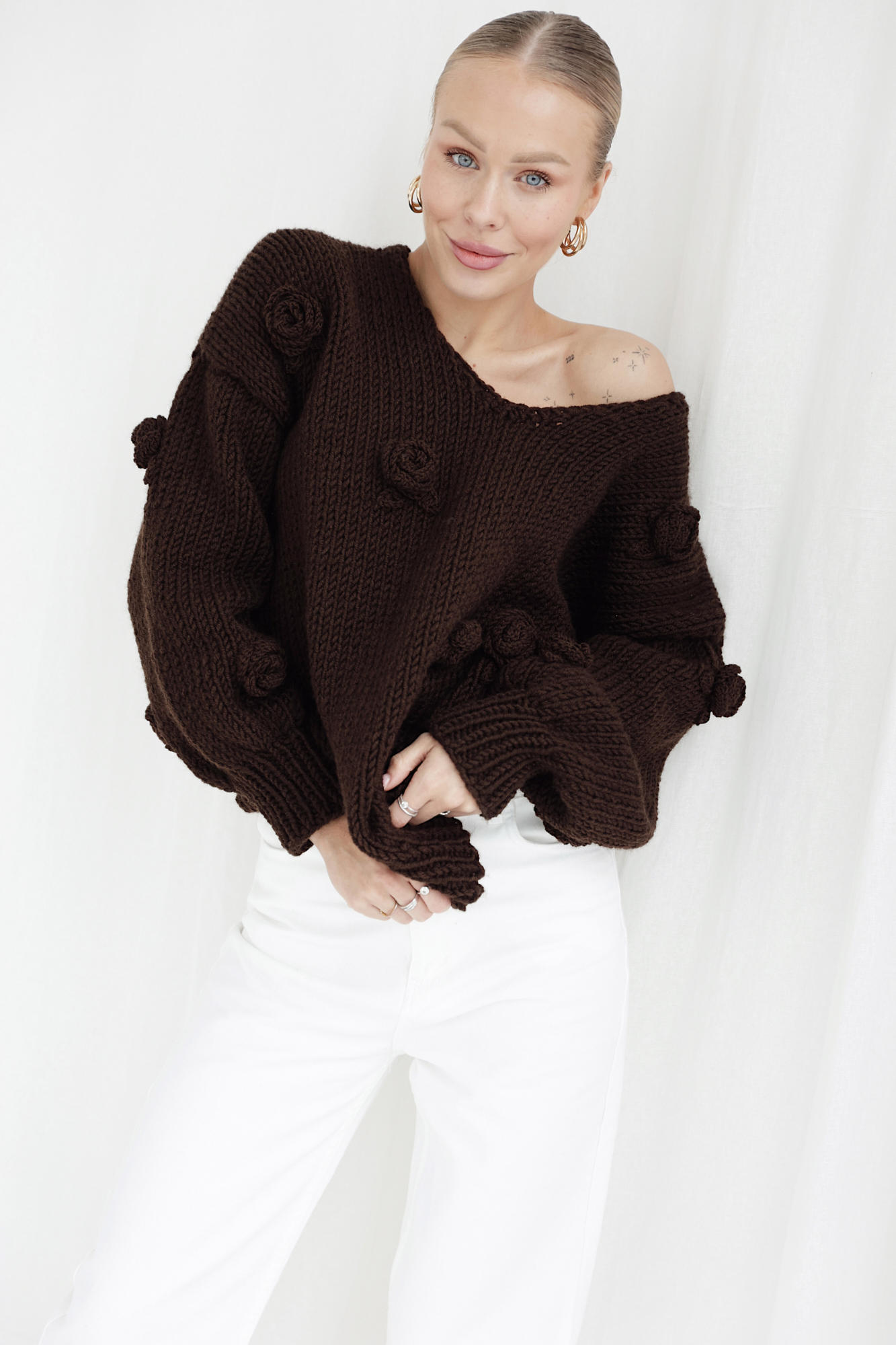 HANDMADE Rose Sweater