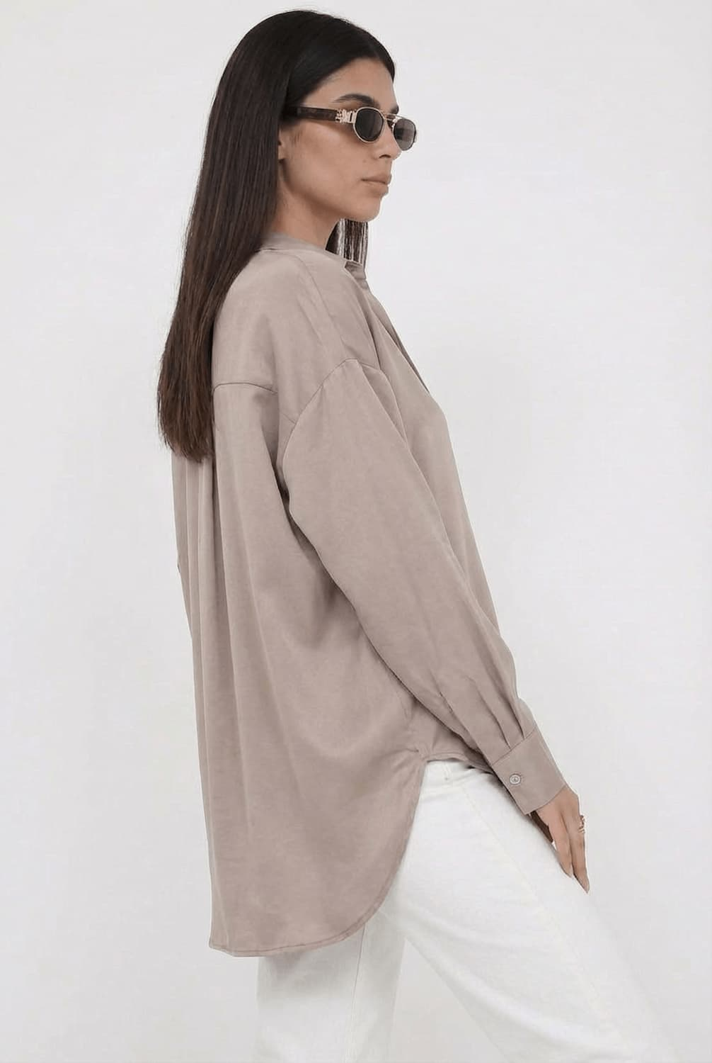 Long Lyocell Shirt