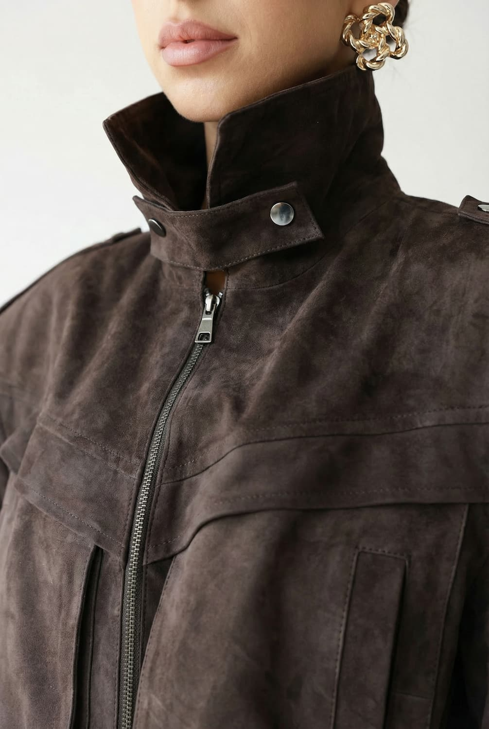 Blair Suede Leather Jacket