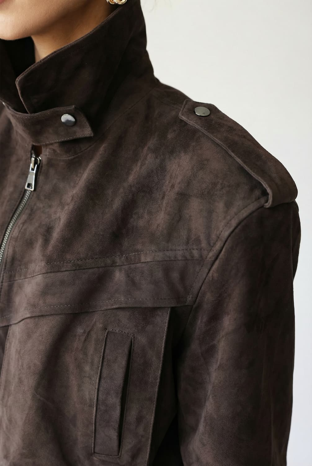 Blair Suede Leather Jacket