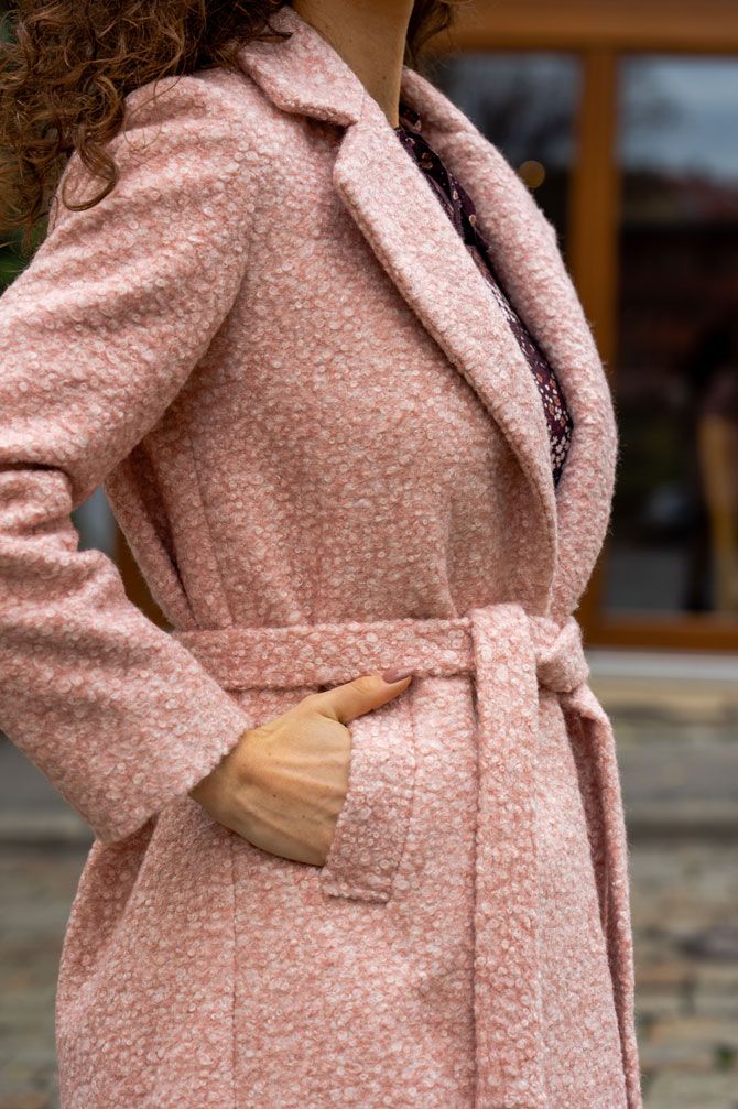 Italy Pink Coat