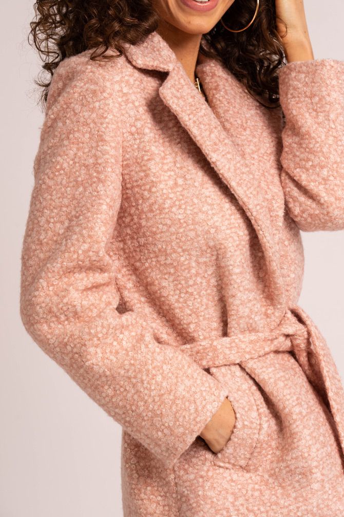 Italy Pink Coat