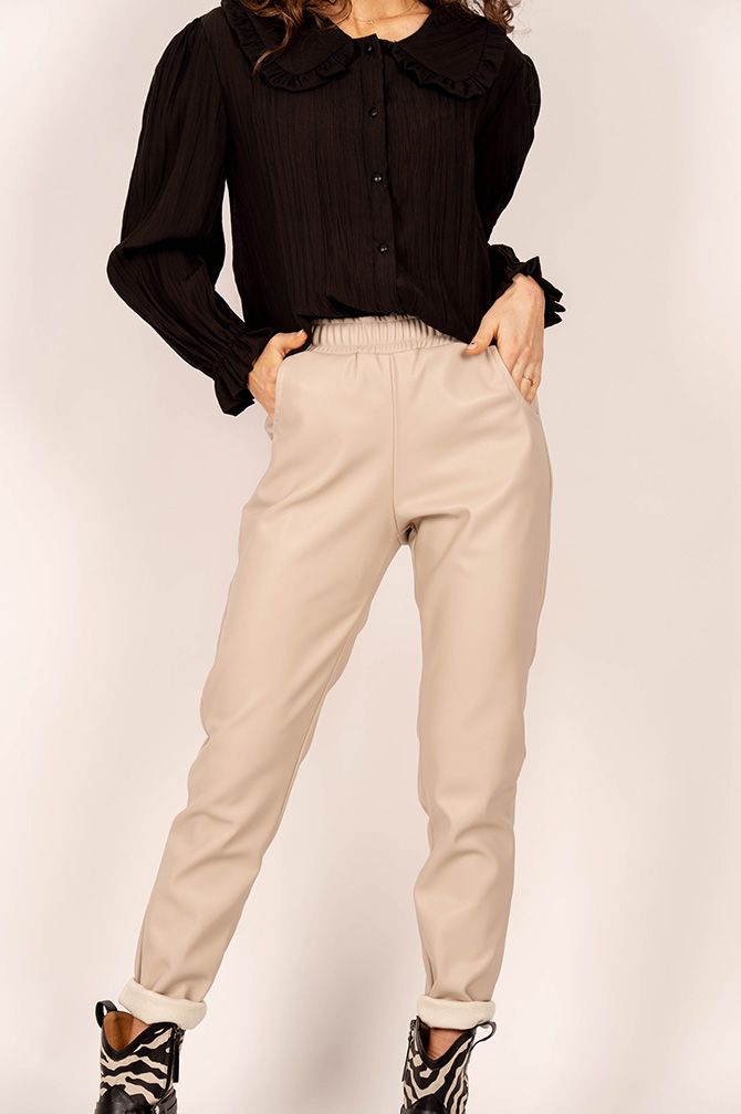 Feba Eco-Leather Pants