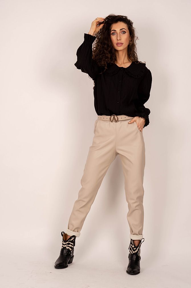 Feba Eco-Leather Pants
