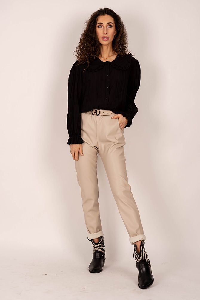 Feba Eco-Leather Pants