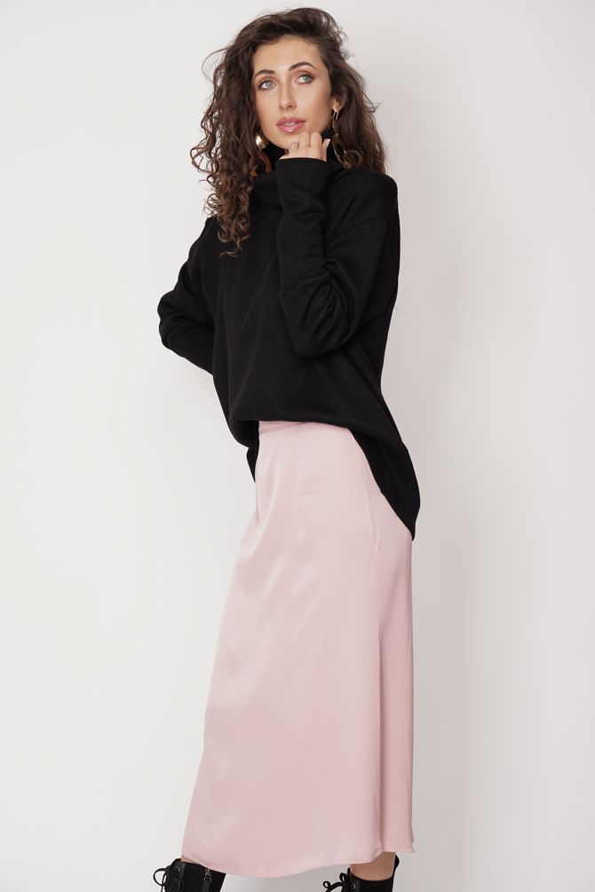 Feme Satin Skirt