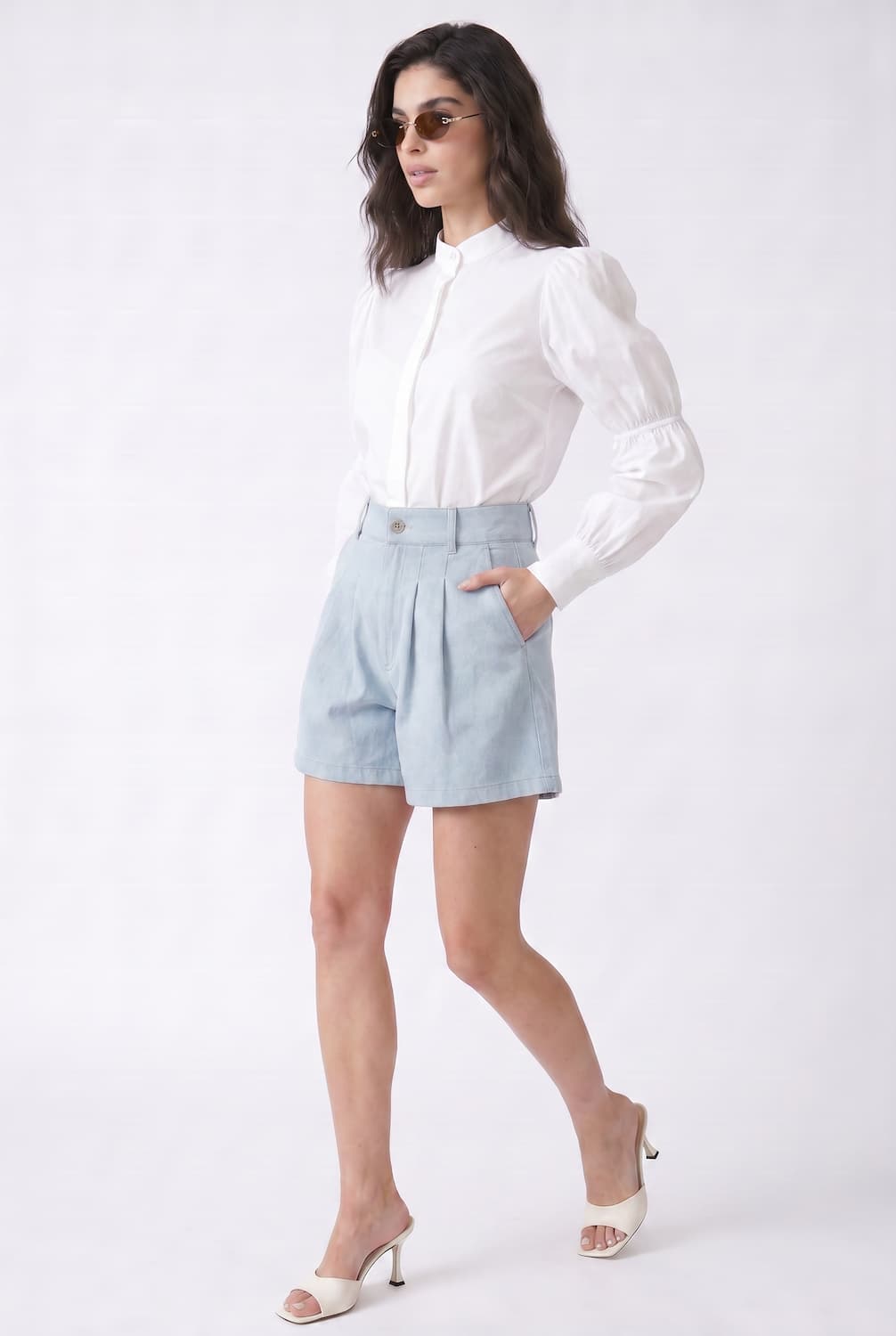 Tara Denim Shorts