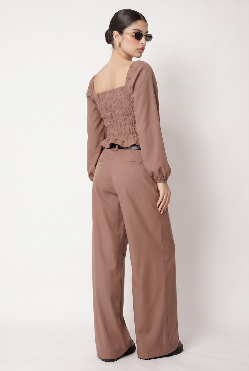 Vintage Blouse with frowning