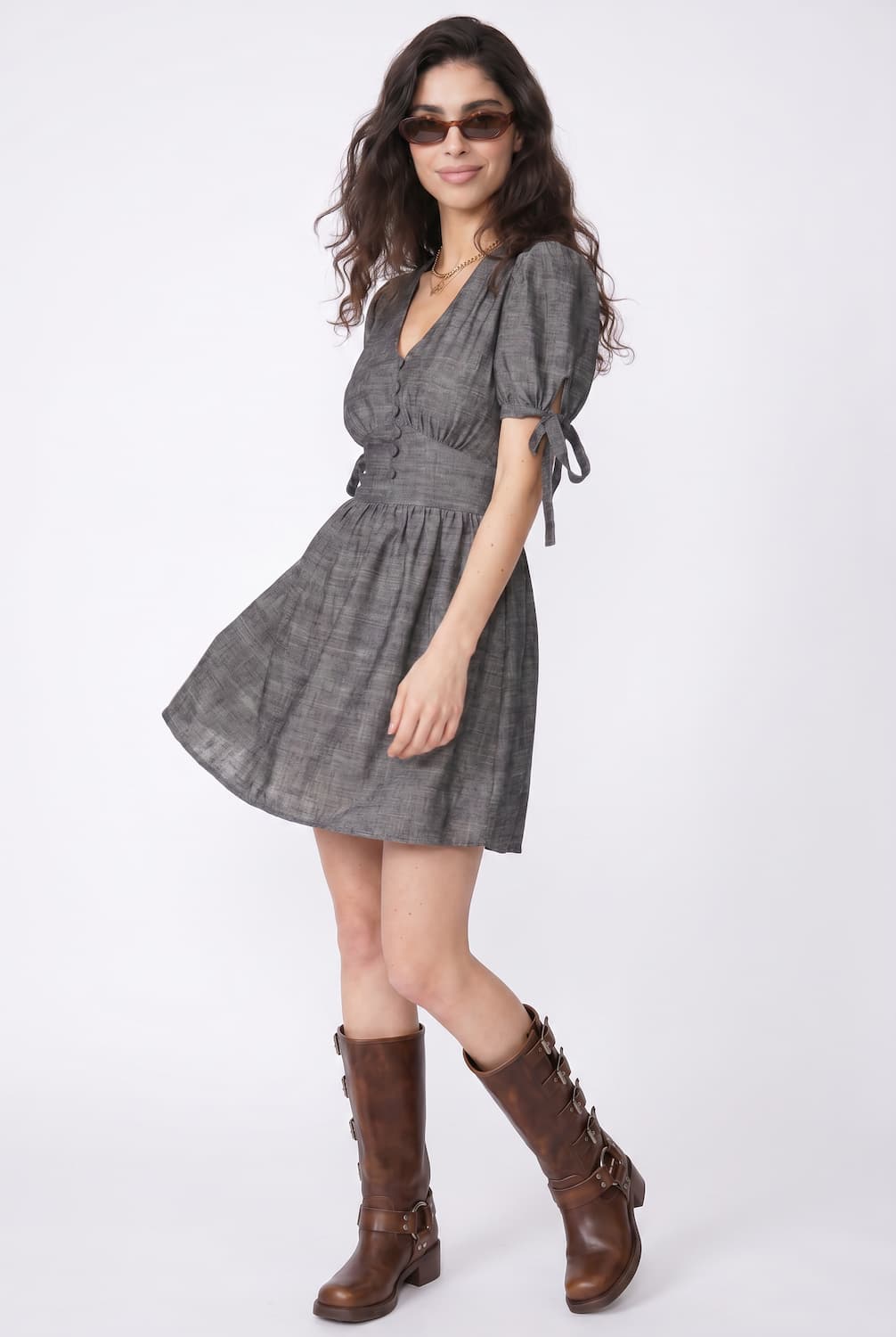 Maribel Linen Dress