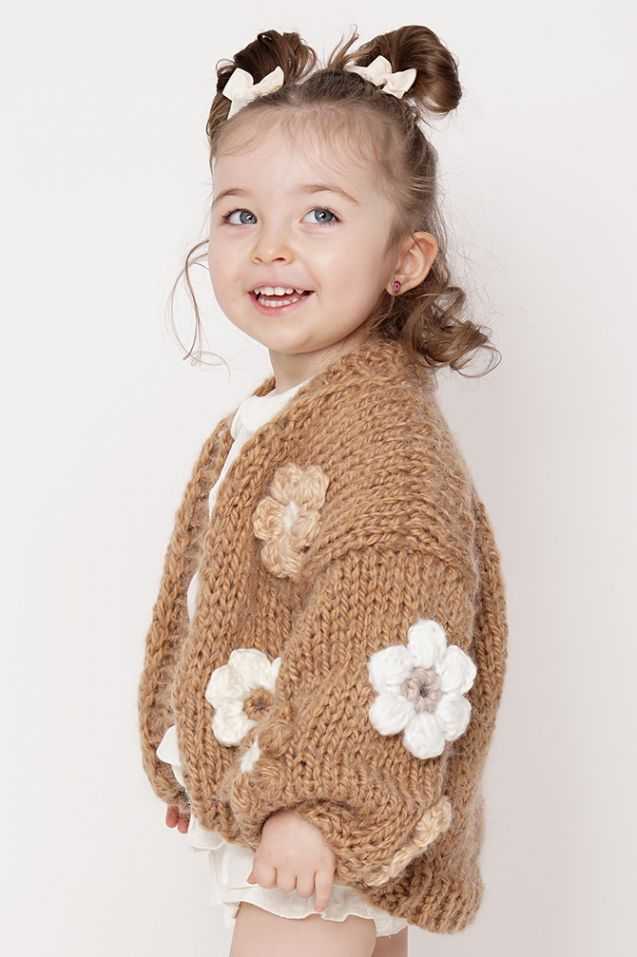 Sweter HAND MADE Flower PETIT 