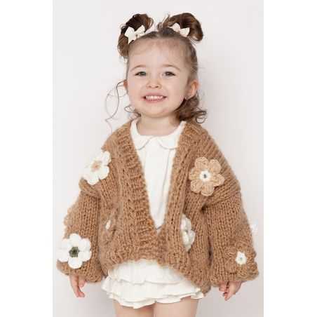 Sweter HAND MADE Flower PETIT 