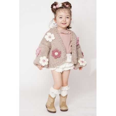 Sweter HAND MADE Flower PETIT 