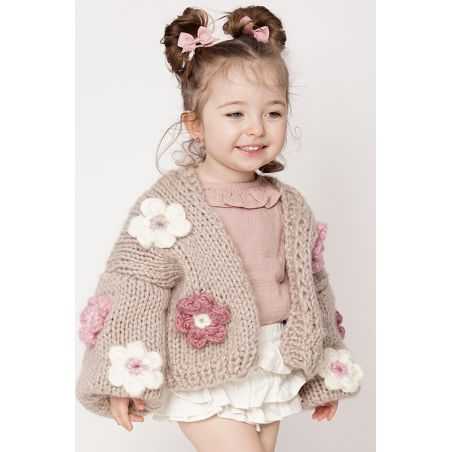 Sweter HAND MADE Flower PETIT 