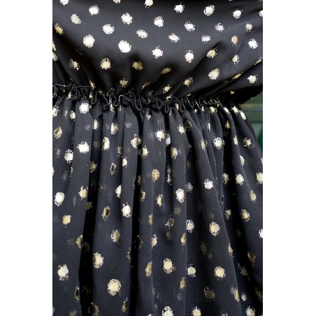 Gold Dots Dress 