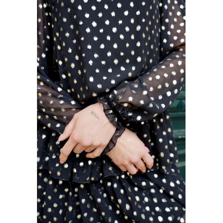 Gold Dots Dress 