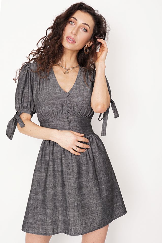 Maribel linen dress 