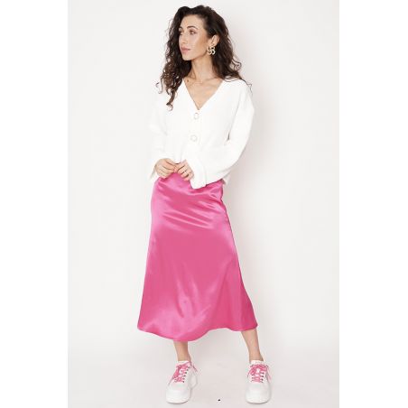 Feme satin skirt 