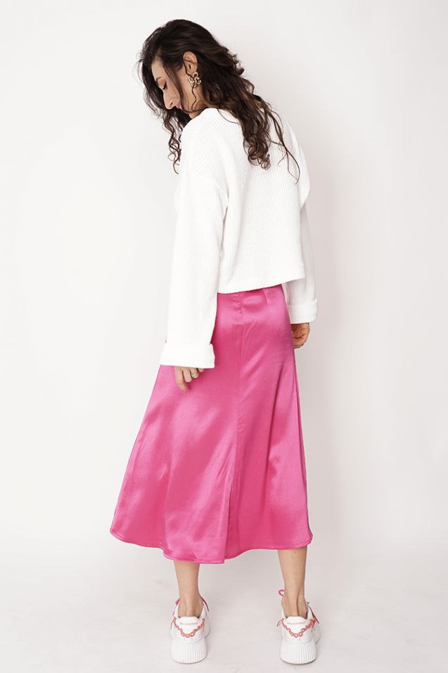 Feme satin skirt 