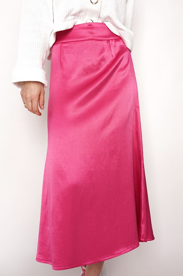 Feme satin skirt 