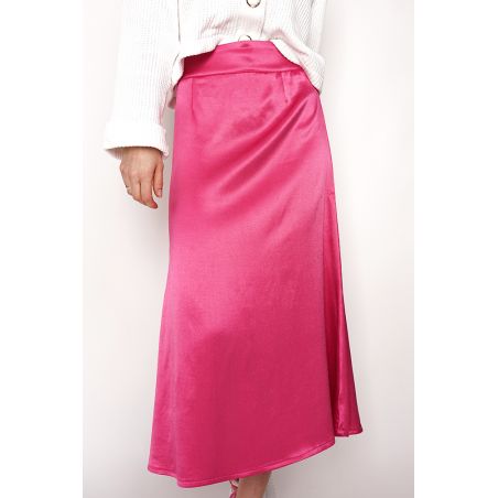 Feme satin skirt 