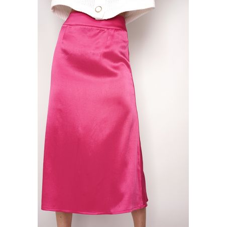 Feme satin skirt 