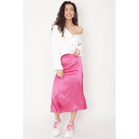 Feme satin skirt 