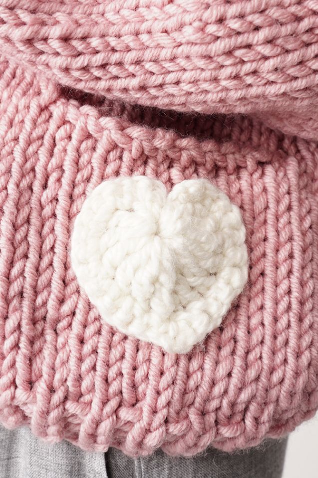 Sweter HAND MADE Heart 