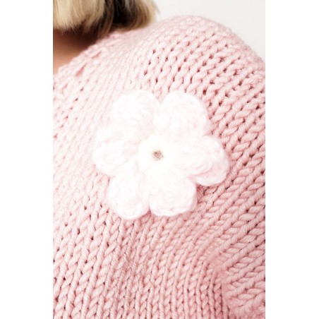 Sweter HAND MADE Flower 