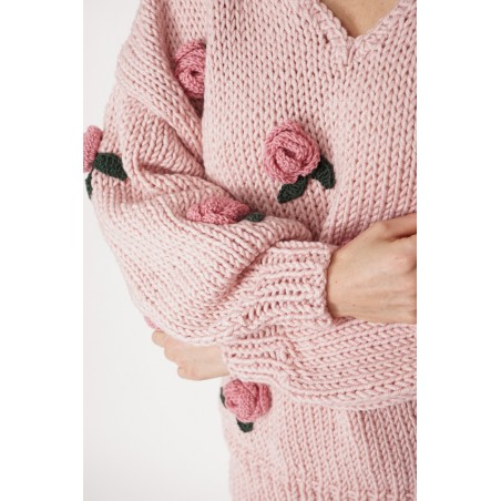 Sweter HAND MADE Rose 