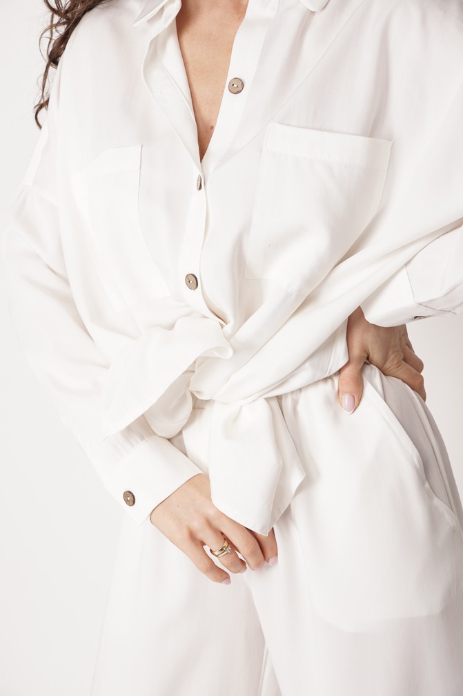 Koszula oversize z tencelu 