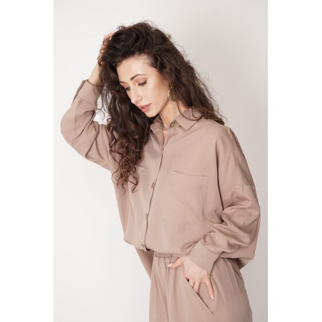 Koszula oversize z tencelu 