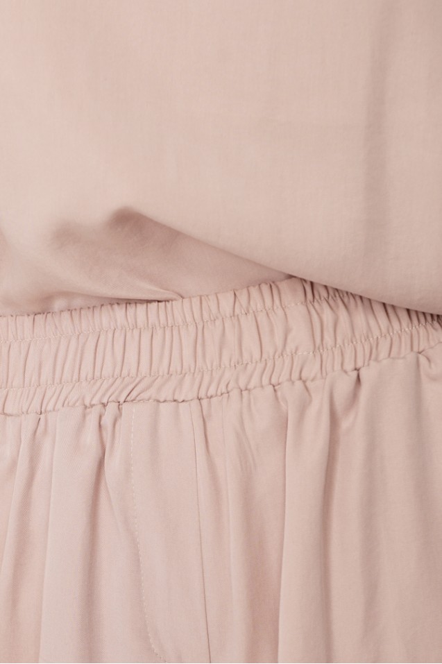 copy of Wide-leg tencel trousers