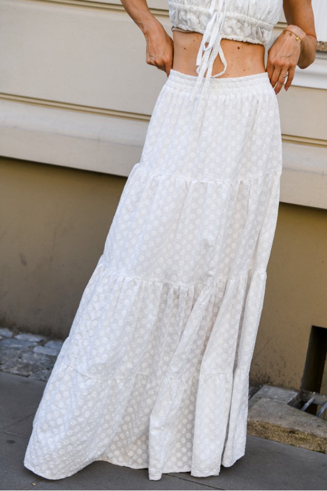 Spódnica bawełniana maxi Siena