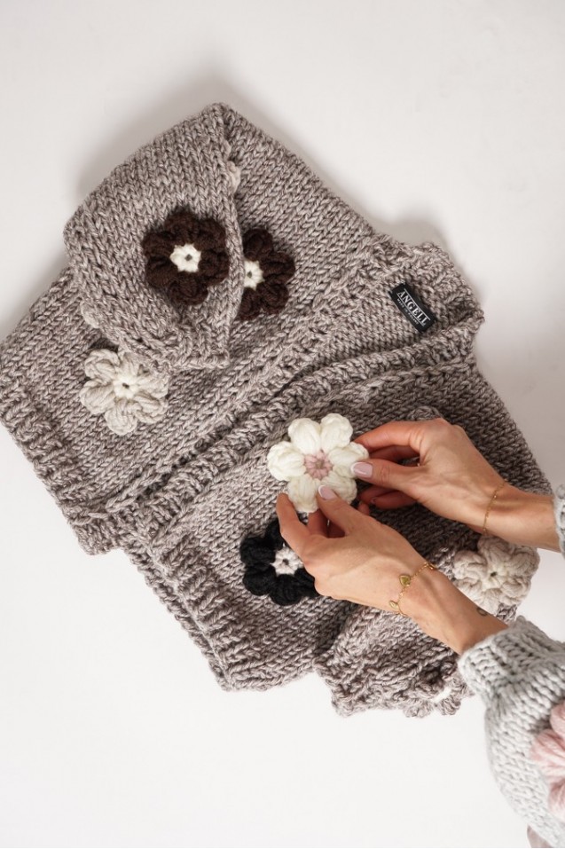 Broszka HAND MADE Flower
