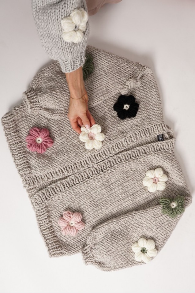 Broszka HAND MADE Flower