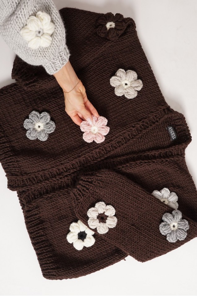 Broszka HAND MADE Flower