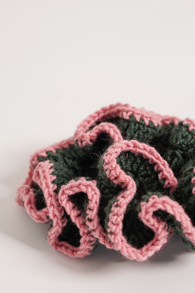 HAND MADE Crocheted Hair Tie 